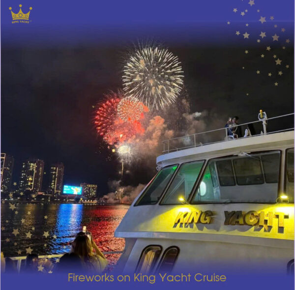Ngắm Pháo Hoa Cùng King Yacht